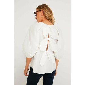 248. Pomander Place Tuckernuck Sutton Blouse White Medium